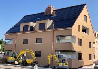 Schlüsselfertige Photovoltaik Anlage – Mehrfamilienhaus– Region Zürcher Oberland